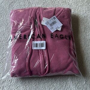 American Eagle Oversized Zip-Up Hoodie